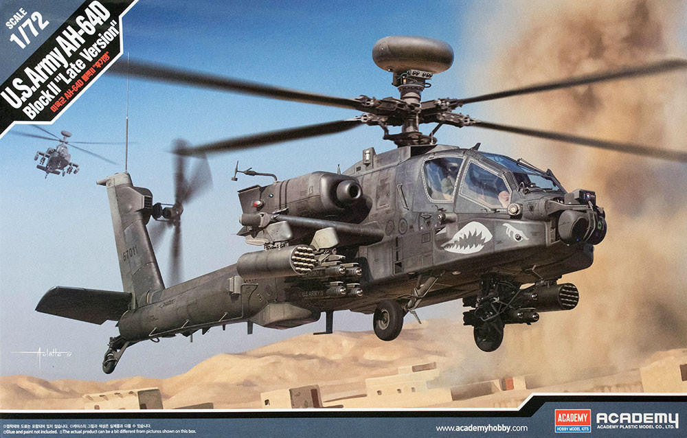 Academy 1/72 AH-64D Apache Late 12551